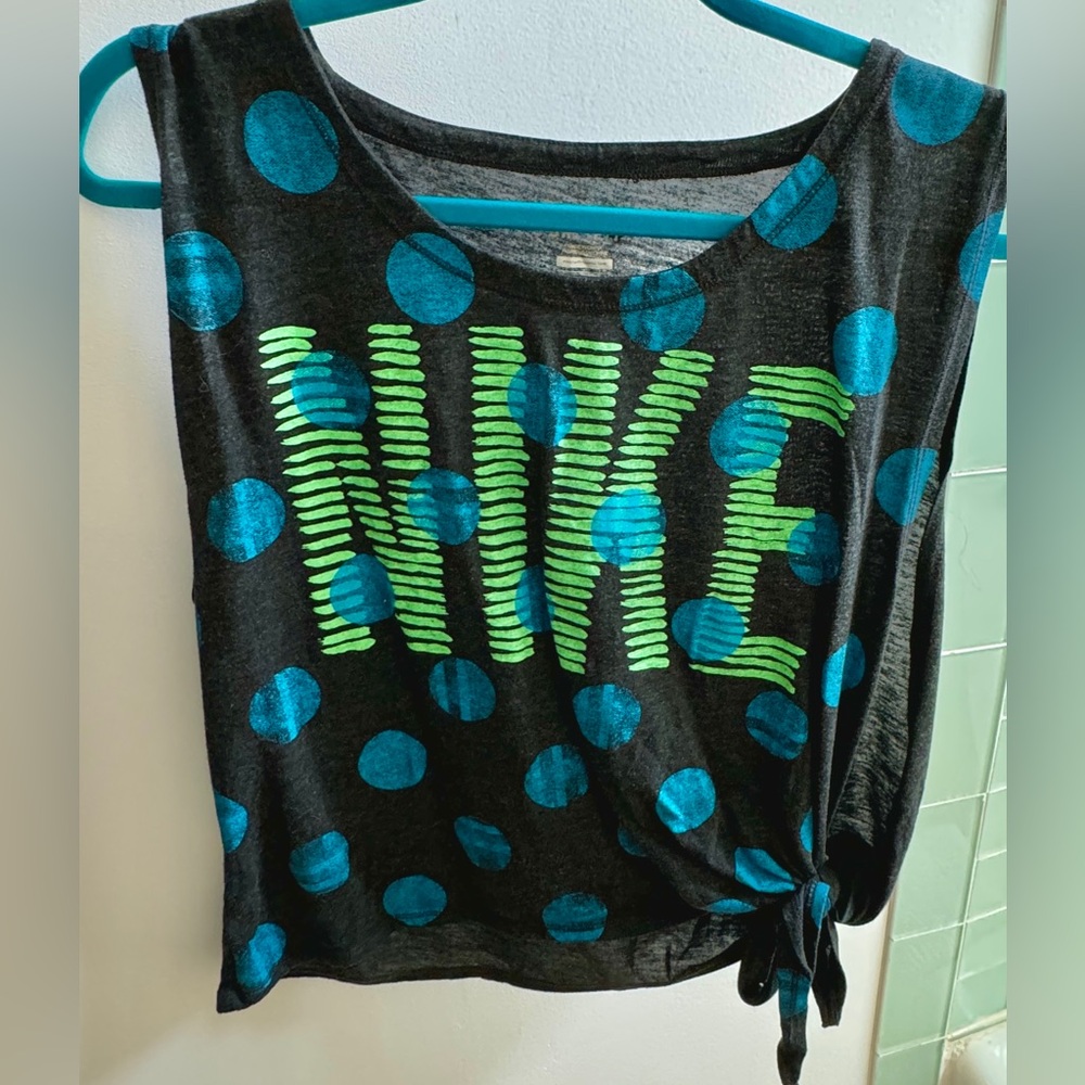 Nike tie up women tank